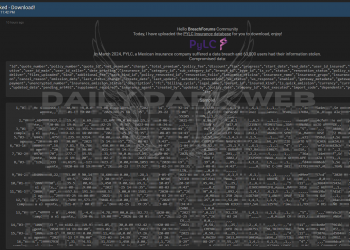 Mexican Insurance Company PYLC’s Database Allegedly Breached, Exposing 63,000 Users’ Records