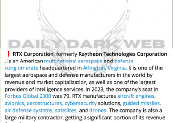 Anonymous Collective Allegedly Conducts DDoS Attack on RTX Corporation