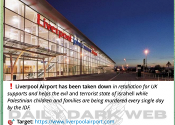 Anonymous Collective Launches DDoS Attack on Liverpool Airport in Political Protest