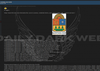 Alleged Leak: Threat Actor Exposes Database of Gobierno del Estado (Quintana Roo)