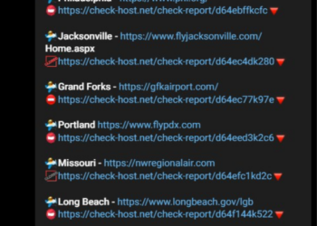 KaliHunt Groups Allegedly DDoS Attacks on US Airports and Baltic Countries