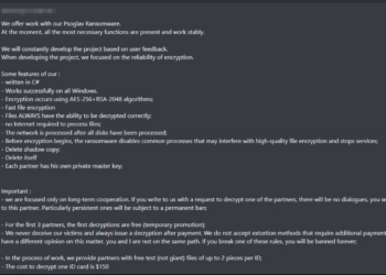 Psoglav Ransomware Partnership: The New Ransomware Threat Encrypting Your Files