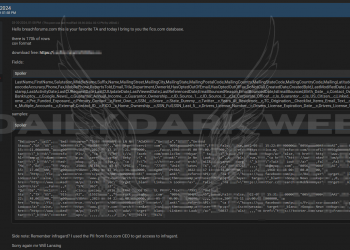 USDoD Allegedly Leaks Database of FICO, Exposing Personal Information of Thousands