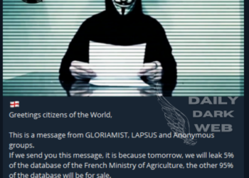 Hacker Groups GLORIAMIST, LAPSUS, and Anonymous Warn of Impending French Ministry of Agriculture Database Leak