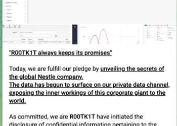 R00TK1T Claims to Have Breached Confidential Information Belonging to Nestle