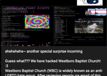SiegedSec Allegedly Hacks Westboro Baptist Church, Leaks Data and Source Code