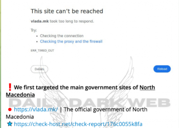 Server Killers Group Allegedly Launches Cyber Attacks on North Macedonian Government Sites
