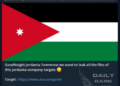 Hacker Groups Target Jordanian Companies with Cyber Attacks