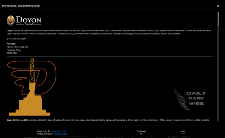 Black Basta Ransomware Group Targets Doyon, Compromising 700GB of Data