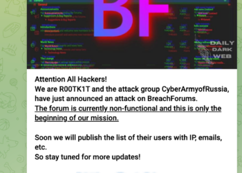 BreachForums Website Suspended: Administrator Issues Statement and Announces Temporary Domain Amid DDoS Threats