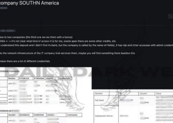 Threat Actor Offers Unauthorized Network Access of South American Mining and Oil Companies
