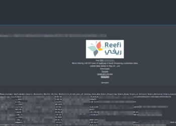 Data Breach Alert: Allegedly Saudi Shopping Platform Reefi.me Customer Data for Sale