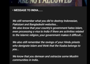 Indonesian Anon Black Flag Group Announces Intent to Attack Indian Government and Companies