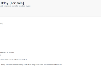 Threat Actor Claims to Be Selling Windows LPE 0-Day Exploit for $120,000