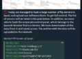 High Society Alliance Claims Hacks on Spanish FTP Servers and Senator’s Control Panel