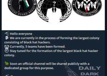 Reddish Eagle Announces Formation of Black Hat Hackers Colony