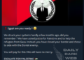 Anonymous Collective Targets Egypt Over Gaza Crisis, Launches DDoS Attacks on Key Websites