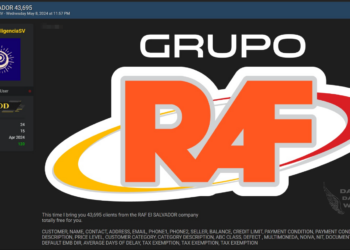 Data Leak: Threat Actors Allegedly Breached Data of RAF El SALVADOR