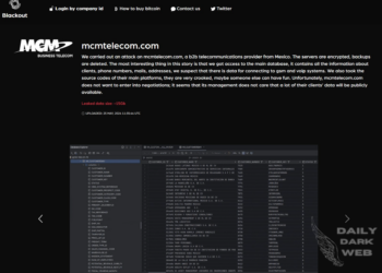 The Blackout Ransomware Group Has Announced MCM Telecom on The Victim List