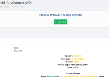 Threat Actor Claims to Sell Unauthorized Access to Major Irish Retailer