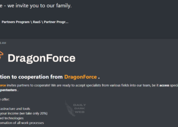 DragonForce RaaS Looking for New Blood