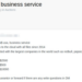 Unauthorized Access to Cloud Storage of an American Business Service Company for Sale