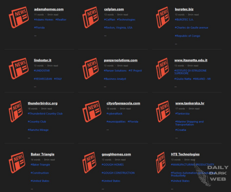 New Ransomware Group El Dorado Emerges, Published List of Victims