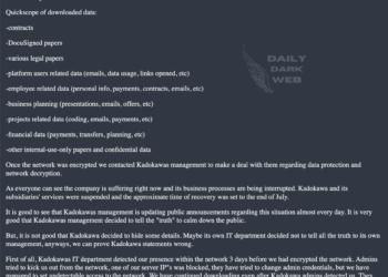 Black Suit Ransomware Allegedly Targeted Kadokawa Corporation