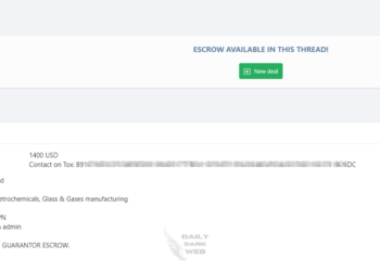 Threat Actor Allegedly Sells Access to a South African Manufacturing Company