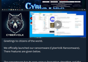 CyberVolk Group Unveils New Ransomware “CyberVolk Ransomware” with Unique Encryption Algorithm