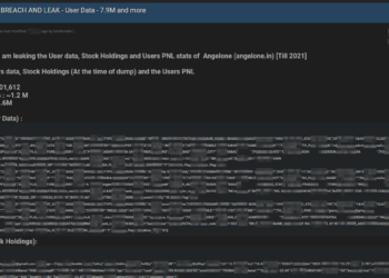 Threat Actor Claims Massive Data Breach at Angel One, Exposing Millions of User Records