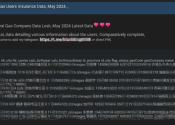 Threat Actor Claims to Sell Data of China’s Largest Natural Gas Company