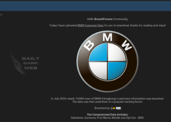 BMW Hong Kong Data is Allegedly Leaked