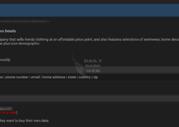 11 Million Dresslily User Details Allegedly for Sale on Dark Web
