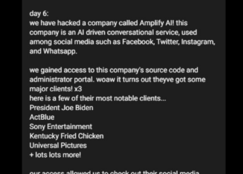 SiegedSec Claims Claims to Major Cyberattack on Amplify AI, Revealing High-Profile Clients