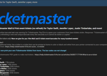 Part 3: A Threat Actor Claims to Release More Ticketmaster Tickets, Comprising 10 Million Mail and E-ticket