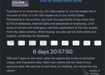 Rhysida Ransomware Group Allegedly Breached Sensitive Data of City of Columbus, Ohio