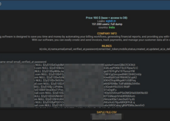 Threat Actor Claims to Sell Users Data of EgBill India