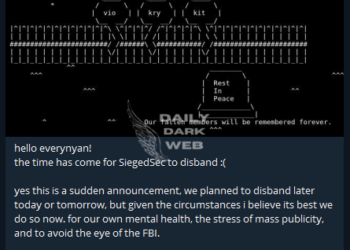 SiegedSec Disbanded