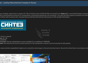 Russian Petrochemical Company was Allegedly Breached