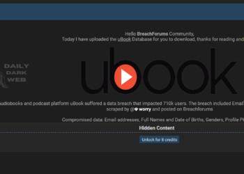 uBook Database Allegedly Leaked