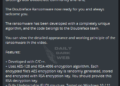 Doubleface Shared a New Ransomware on Telegram