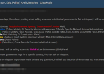 Threat Actor Claims to Have Access to Multiple Government Systems and Ministries Worldwide