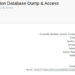 A Threat Actor Alleged Database Access Sale of US Multinational Corporation