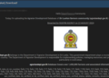 A Threat Actor Alleged Breach of Sri Lankan Farmers Community Database