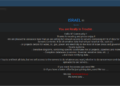 Threat Actor Claims to Have 80TB of Sensitive Data From Israel and Selling Access