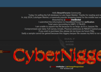 Approximately 2.8M User Data From Lulu Hyper Market is For Sale
