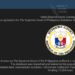 The Supreme Court of Philippines Allegedly Breached 13K Rows Published