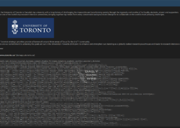 University of Toronto Allegedly Breached