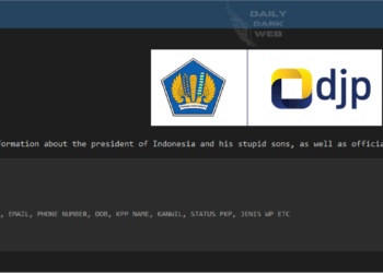 Sensitive Data of Indonesian Government Officials Allegedly Leaked on Dark Web